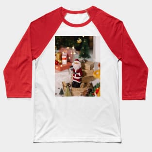 Santa Claus Baseball T-Shirt